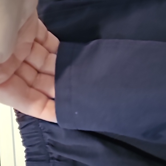 Natural Uniforms Scrub Bottoms Navy Blue Unisex Elastic back drawstring front - Picture 7 of 10